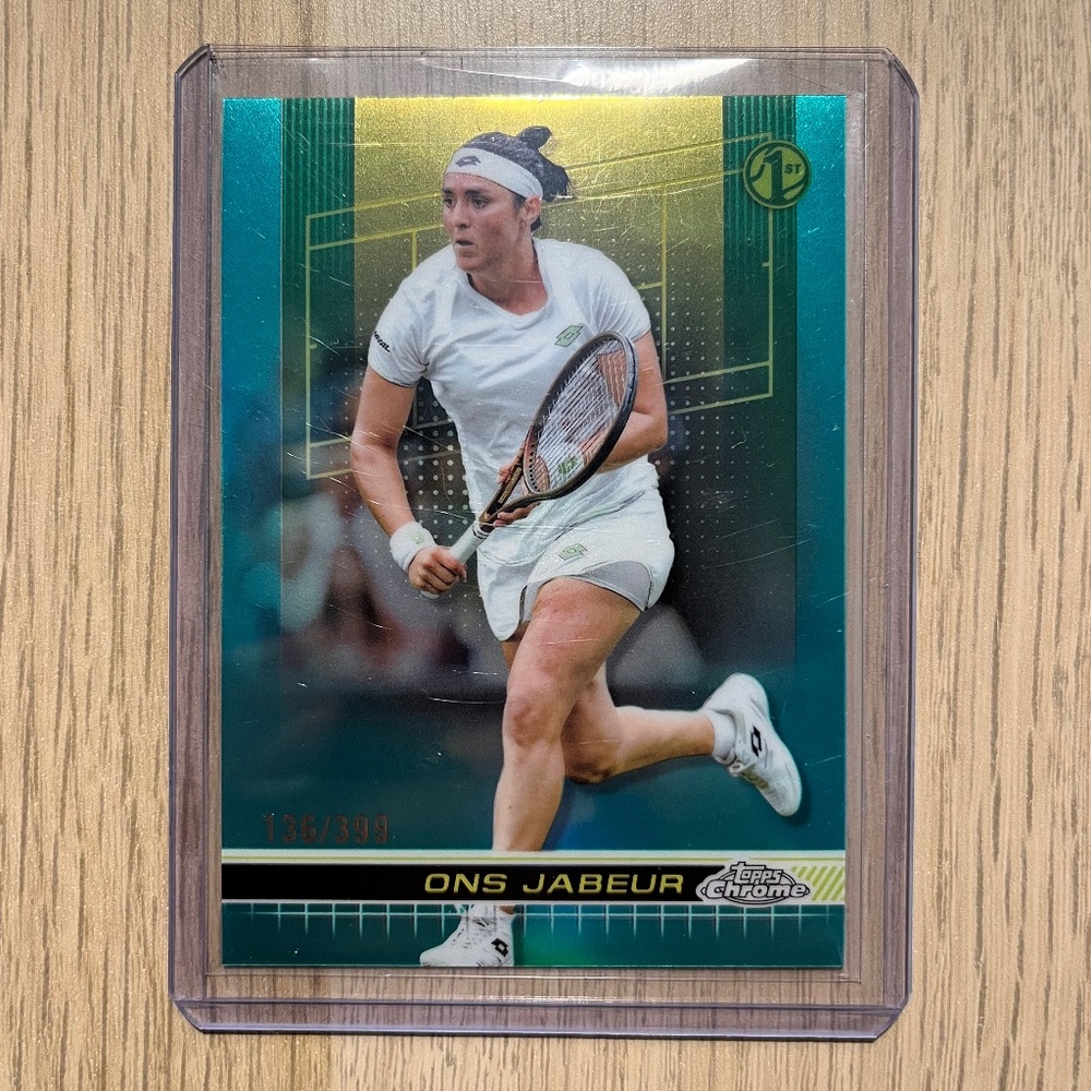 Ons Jabeur Tennis Topps Chrome 136/399